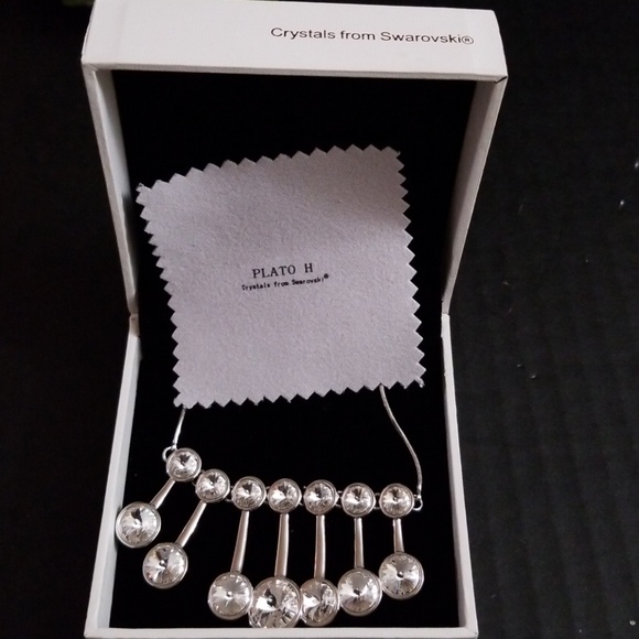 Plato H Crystal from Swarovski necklace. - Picture 2 of 5